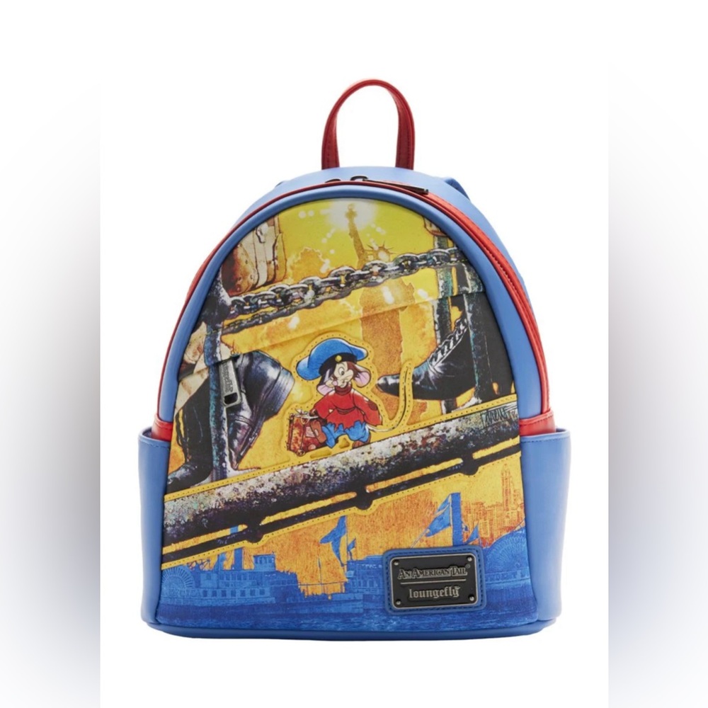 🆕 An American Tail Fievel Scene Loungefly Bag